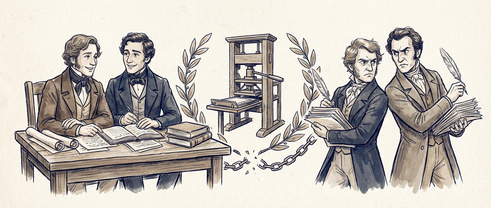 When Literary Friends Become Footnotes: What We Lose When We Forget the Also-Rans